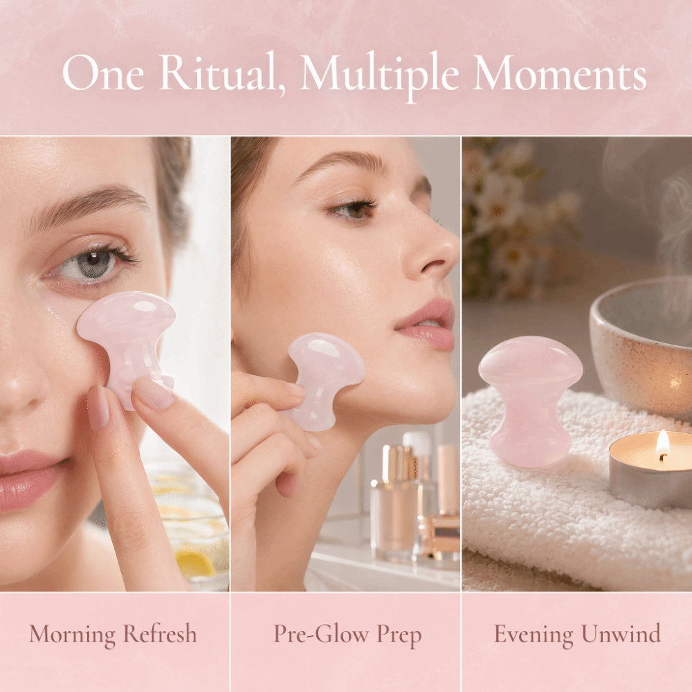 Pietra da Massaggio in Quarzo  - Gua Sha Tool Rose Quartz recensione e prezzo
