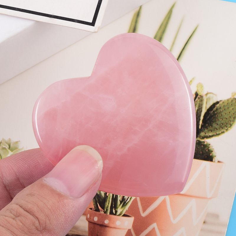 Quarzo rosa a forma di cuore c - Gua Sha Tool Rose Quartz recensione e prezzo